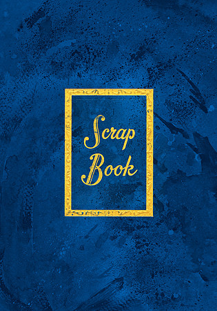 Vintage Acrylic Scrapbook Cover