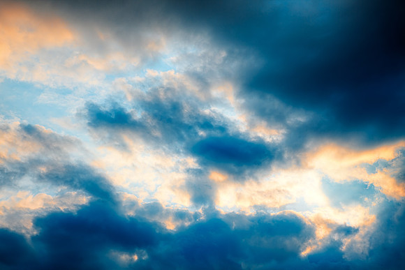 Golden Crocodile Clouds