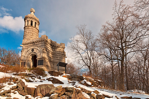 Winter Gettysburg Castle