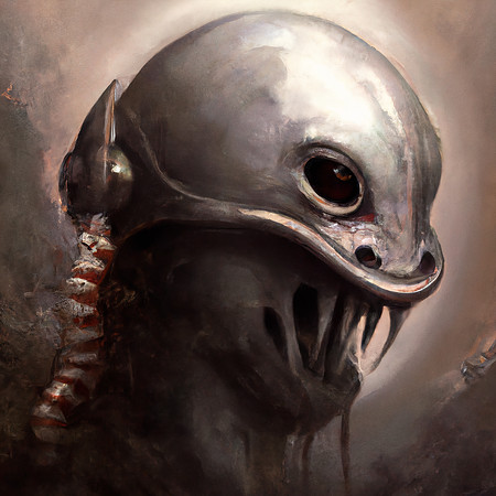 Hungry Helmet Monster