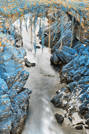 Blue Roman Moss Bridge