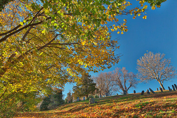 Leaning Fall Cemetery