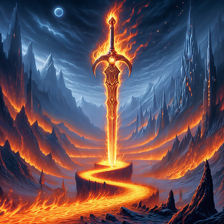 Flaming Sword