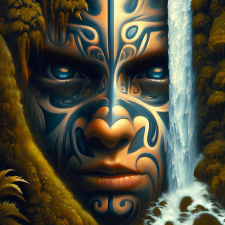 Maori Waterfall