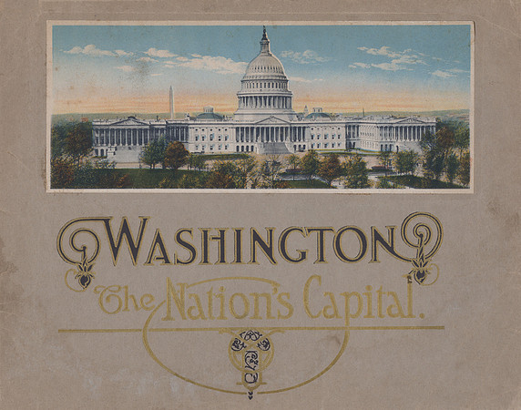 Vintage Book Cover - Washington, The Nation's Capital