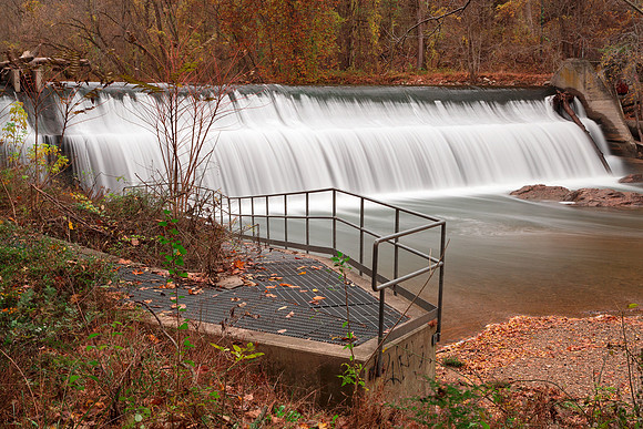 Bloede Dam Waterfall