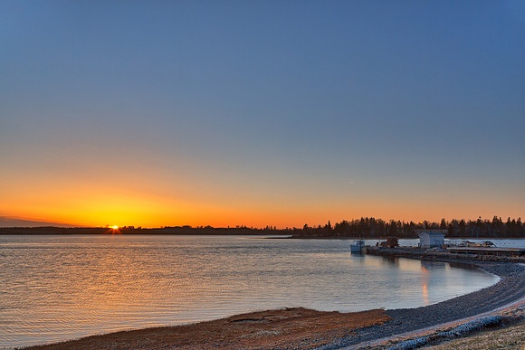 Orwell River Sunset