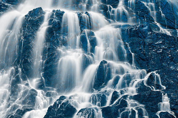 Ice Forest Waterfall