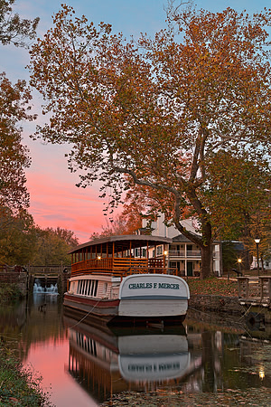 Autumn Twilight Canal