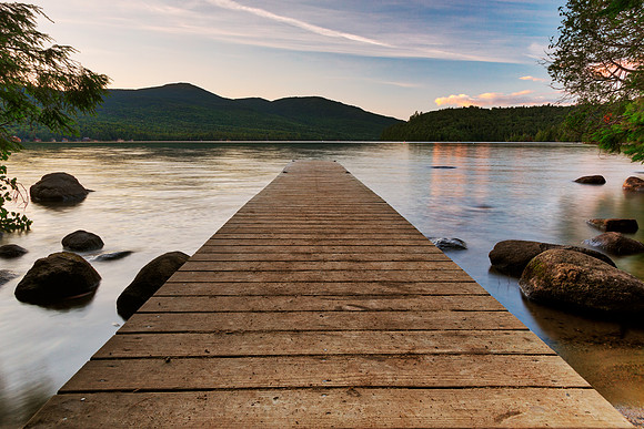 Lake Placid Sunset Jetty