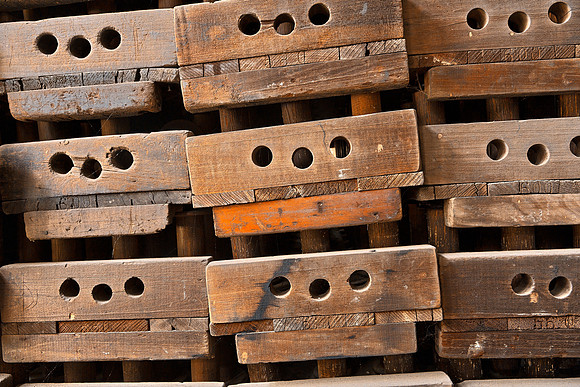 Abandoned Silk Mill Boxes