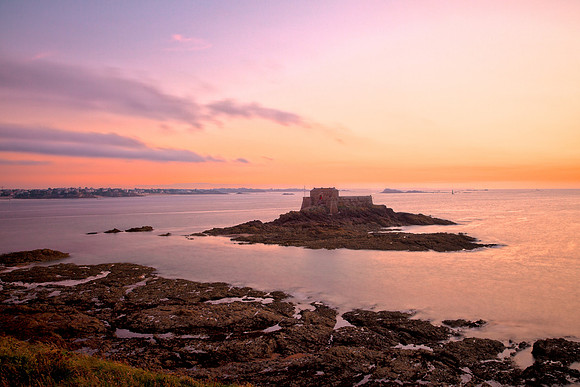 Saint-Malo Twilight Coast