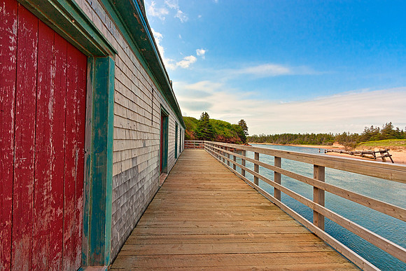 PEI Beach Boardwalk