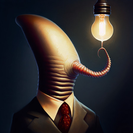 Twisted Worm Bulb