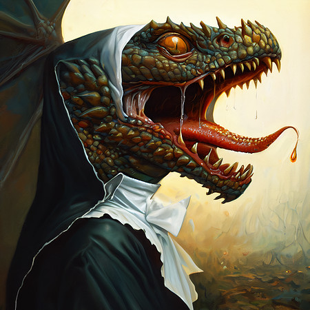 Angry Nun Dragon