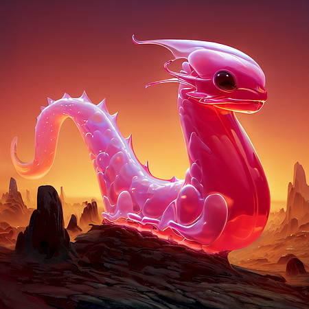 Alien Gel Dragon