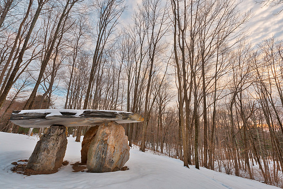 Winter Dolmen Forest