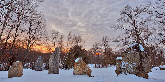 Winter Dawn Megaliths