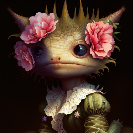 Blooming Cactus Monster