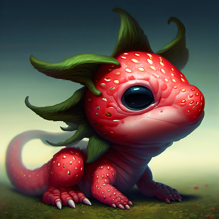 Baby Strawberry Dragon