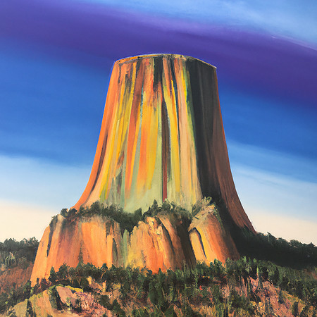 Vibrant Devils Tower