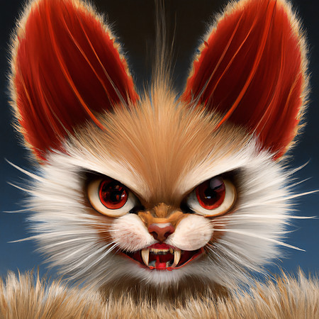 Fennec Lion Cub