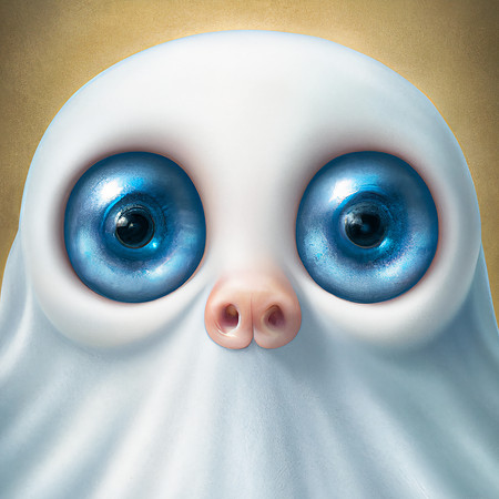 Kawaii Ghost Face