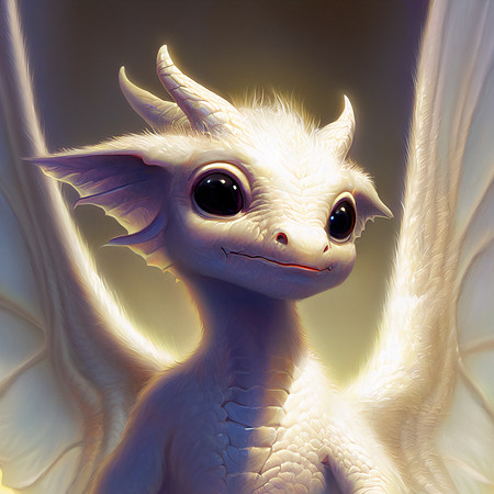Baby Angel Dragon