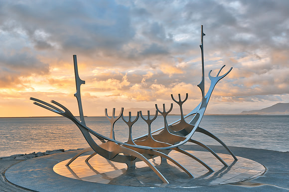 Cloudy Sunset Voyager