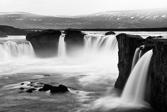Goðafoss - Black & White