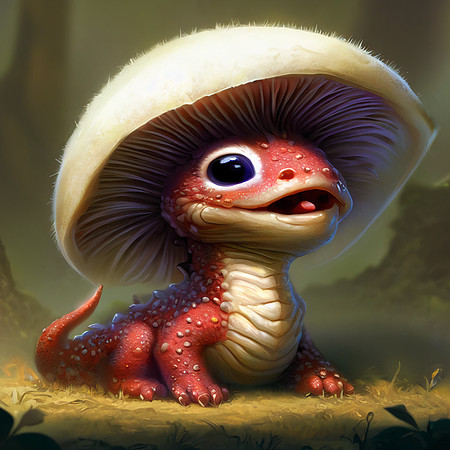 Baby Mushroom Dragon