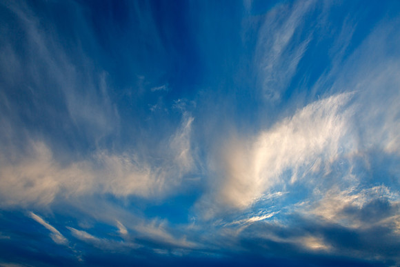 Glowing Wispy Clouds