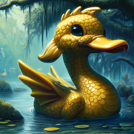 Yellow Dragon Duck