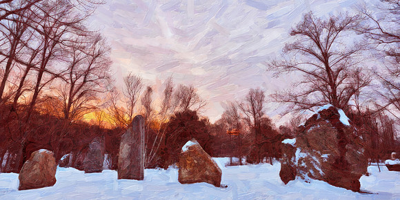 Winter Dawn Megaliths - Primordial Stokes