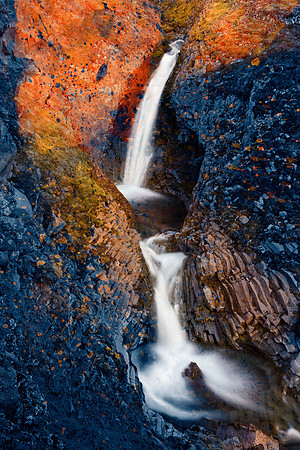Klukkufoss Color Splash
