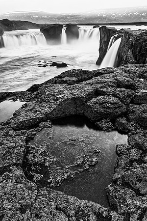 Loki Falls - Black & White