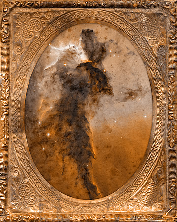 Vintage Space Portrait