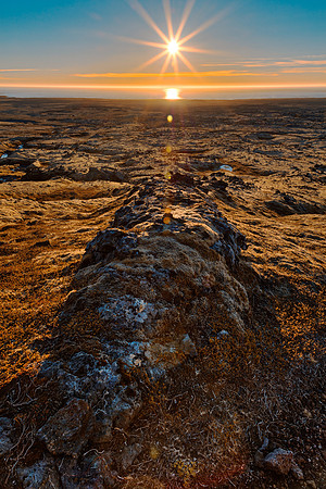 Iceland Sunburst