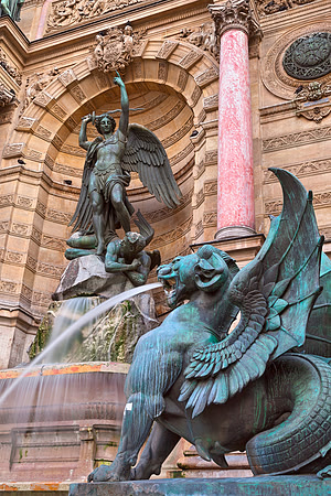 Saint-Michel Fountain
