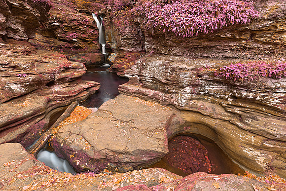 Adams Triangle Falls - Pastel Fantasy