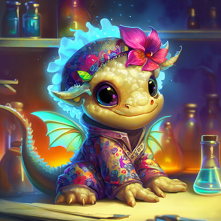 Hippy Baby Dragon