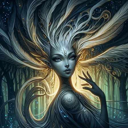 Feather Forest Fairy