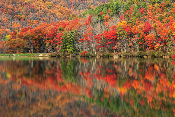 Autumn Reflections - Sherando Lake