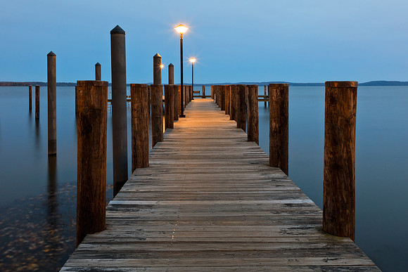 Blue Hour Pier - Havre de Grace
