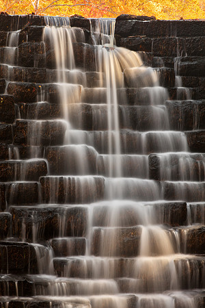 Otter Lake Autumn Waterfalls