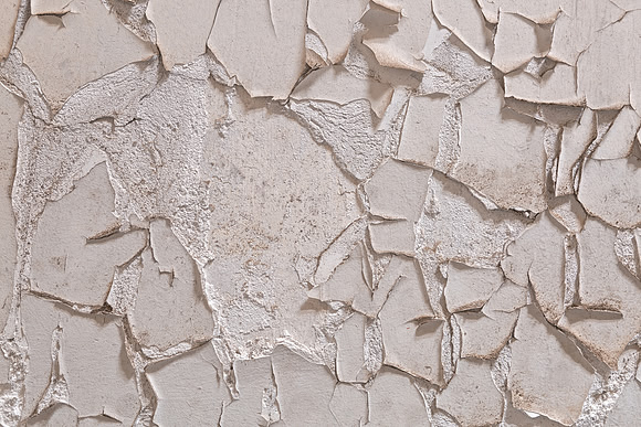 White Peeling Wall Paint