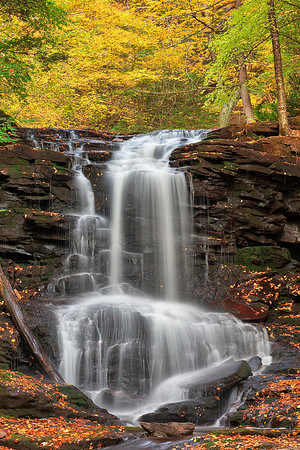 Autumn Tuscarora Falls