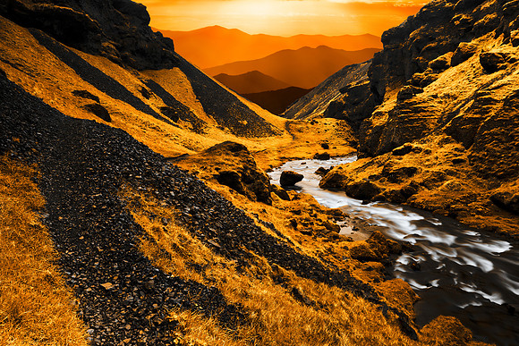 Golden Gorge Sunset