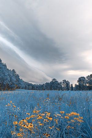 Blue Brewing Storm