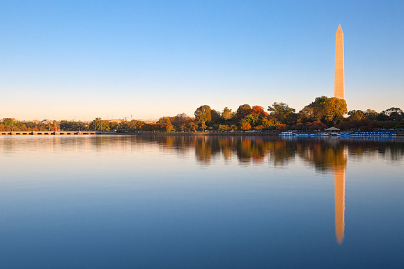 Golden Autumn Hour of Washington DC